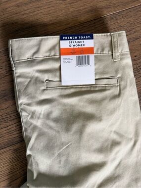 French Toast Women's Straight Leg Pants in Khaki